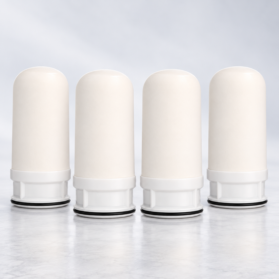Pack de quatre cartouches blanches de rechange WaterPuro™