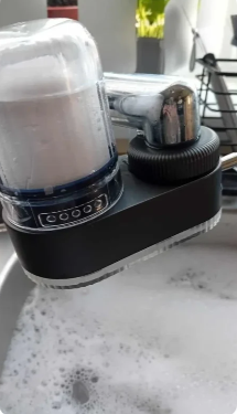 Filtre WaterPuro installé sur un robinet